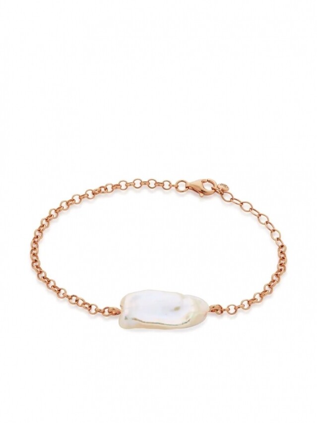 巴洛克珍珠飾物品牌：Monica Vinader 手鏈 $2,126
