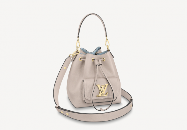 Louis Vuitton Lockme bucket 皮革水桶袋 $21,400