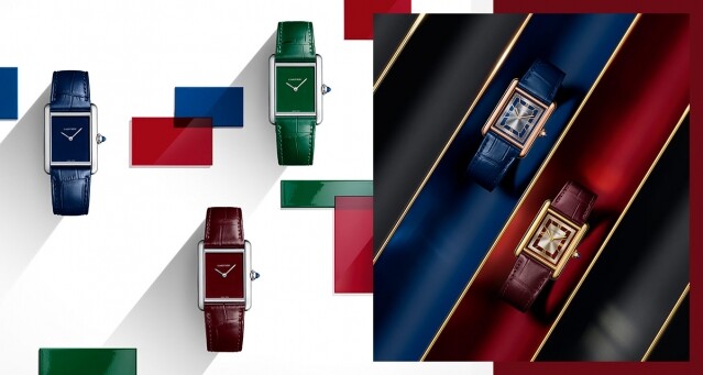 Cartier Tank 腕錶家族新成員！Cartier Tank Must 限量腕錶以標誌色調延續經典傳奇