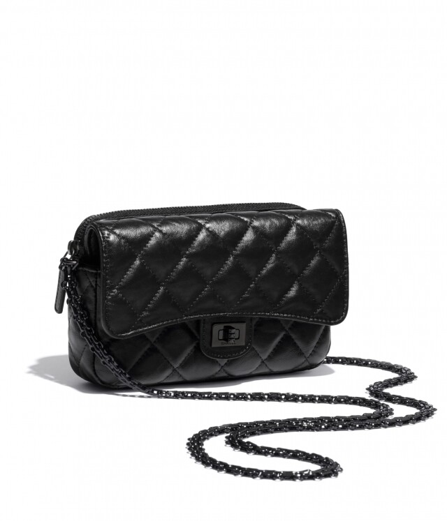 2021 Chanel 小皮具推薦：黑色手機袋