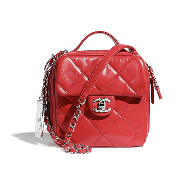 Chanel 紅色長型相機袋 Chanel 紅色長型相機袋