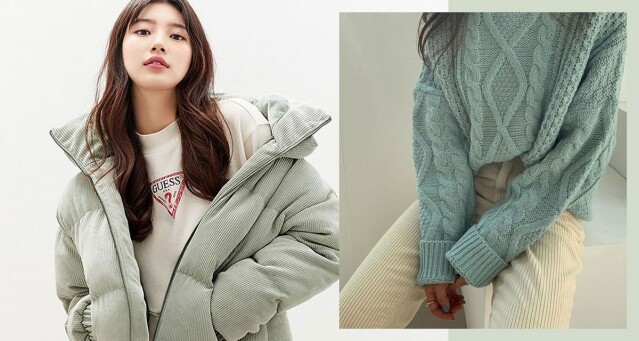 冬天造型必備燈芯絨褲、外套，燈芯絨不老氣，令日韓女星和網紅們都著迷！