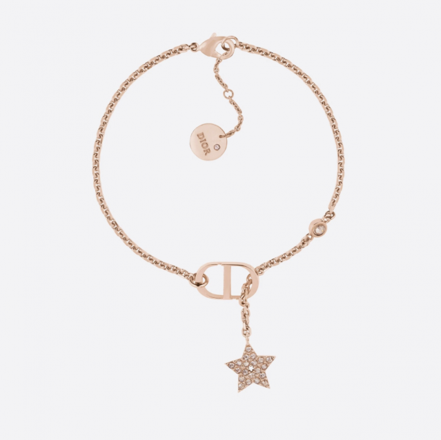 Dior Petit CD 玫瑰金色手鏈 $3,400 Dior Petit CD 玫瑰金色手鏈 $3,400