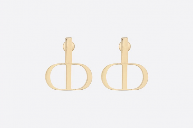 2021 Dior 耳環推薦 15：30 MONTAIGNE 耳環 $3,400