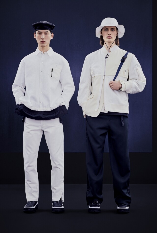 Dior Men 跟日本品牌 Sacai 聯乘合作系列