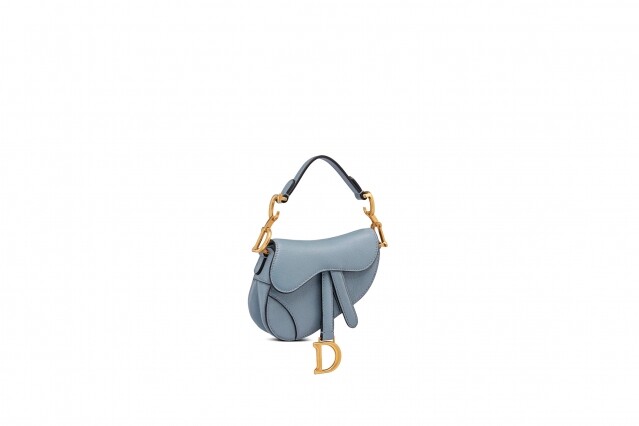 Dior 天藍色超迷你 Saddle Bag 系列 $19,900