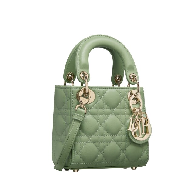 Dior 薄荷綠色超迷你 Lady Dior 系列手袋 $27,500