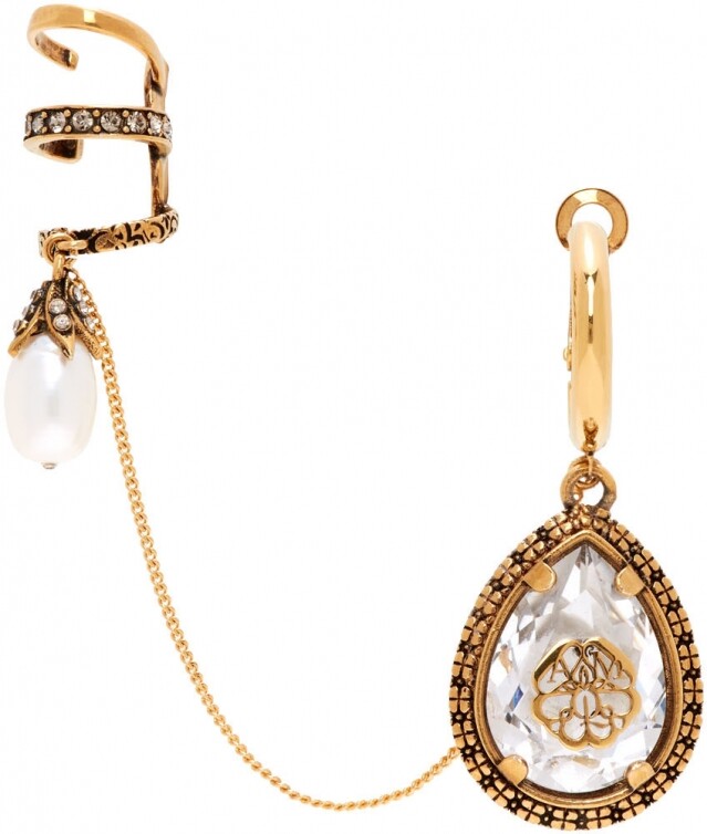 耳骨夾推介:Alexander Mcqueen 復古垂墮耳環 $3,900 耳骨夾推介:Alexander Mcqueen 復古垂墮耳環 $3,900