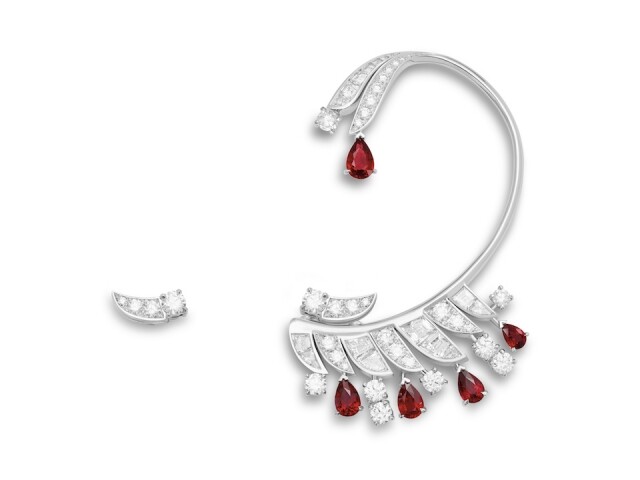 Piaget Extraordinary Lights 系列 Blazing Night 耳環及 ear cuff Piaget Extraordinary Lights 系列 Blazing Night 耳環及 ear cuff