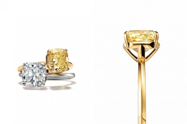 彩鑽珠寶推介 1 ：Tiffany & Co. 黃鑽鑽石戒指