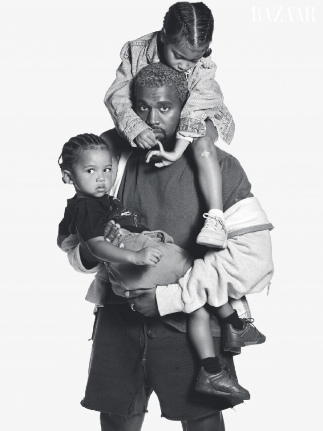饒舌歌手 Kanye West：「我希望我的孩子不會對社會失去信心。」外套、T 恤及短褲（artist