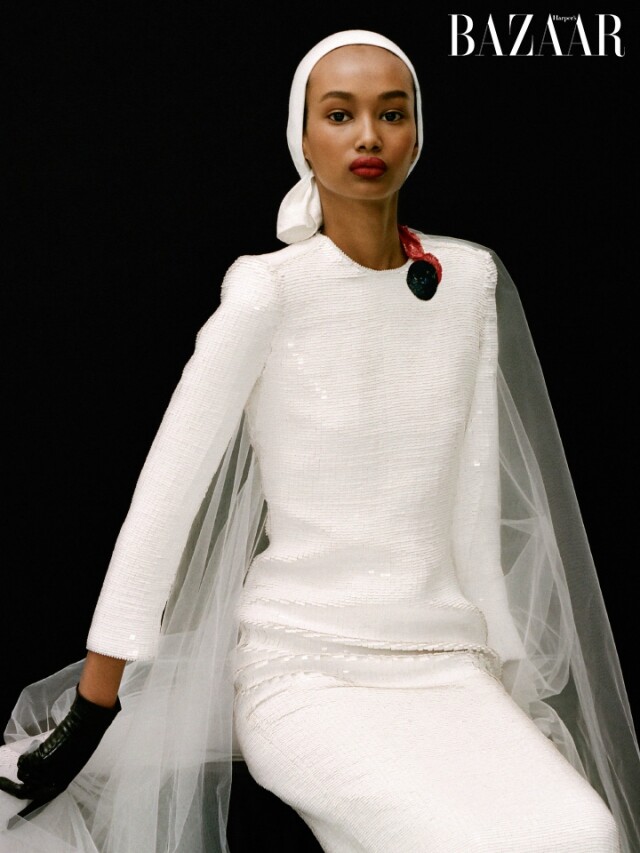 Portrait of a bride by Carine Roitfeld Portrait of a bride by Carine Roitfeld