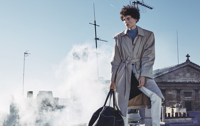 BALENCIAGA藍色上衣 BALENCIAGA藍色上衣