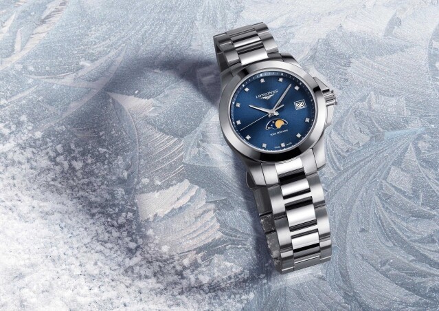Longines Conquest 手錶系列是優雅的代表，品牌亦憑藉這份精神於 1954 年創製出首個 Conquest 系列。