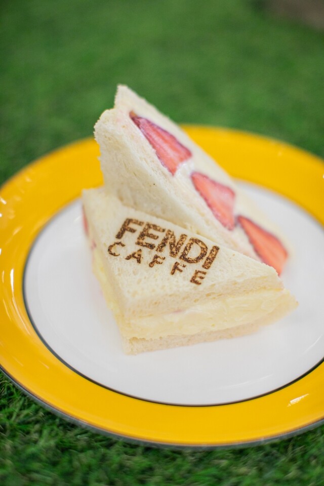 Fendi Caffe 亦有三文治供應