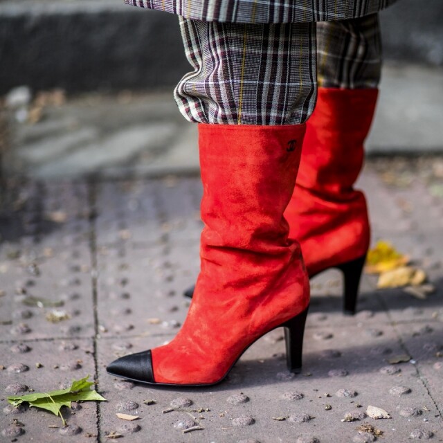 Chanel Two Tone Boots Chanel Two Tone Boots