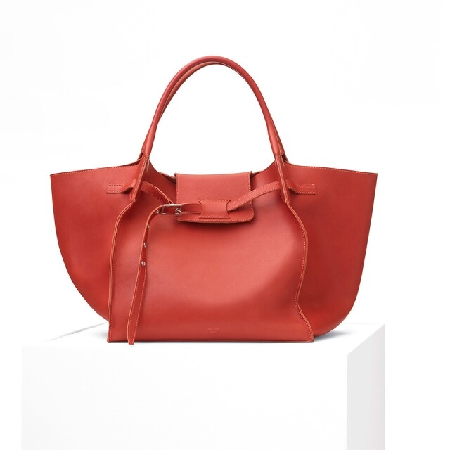 Celine 紅色 Big Bag 系列手袋