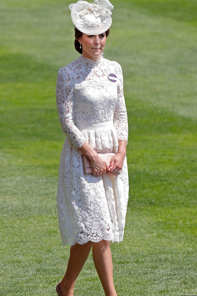 Dolce & Gabbana 白色 lace 連身裙