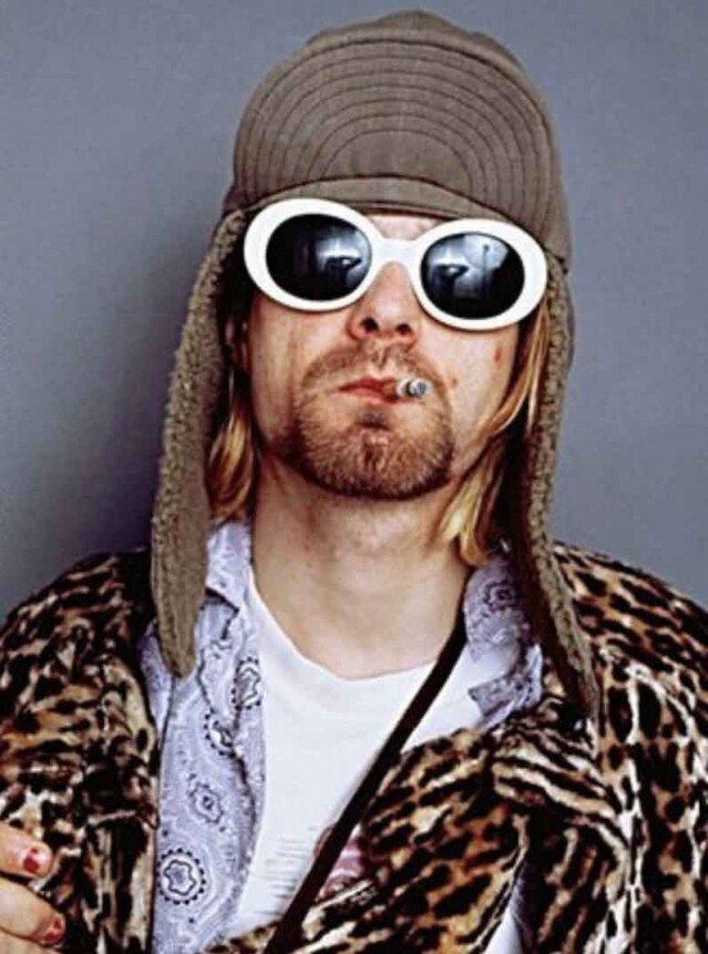Kurt Cobain：Christian Roths 太陽眼鏡