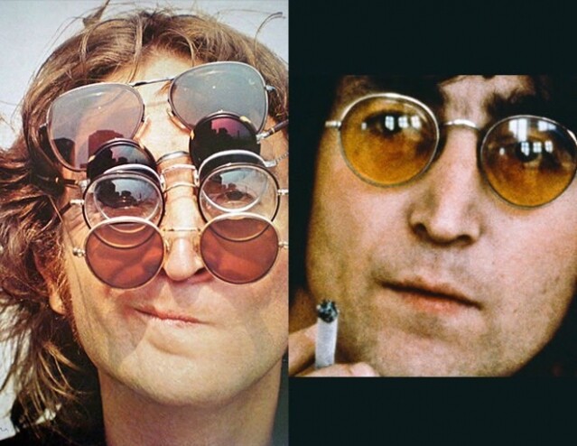 John Lennon:茶色眼鏡 John Lennon:茶色眼鏡