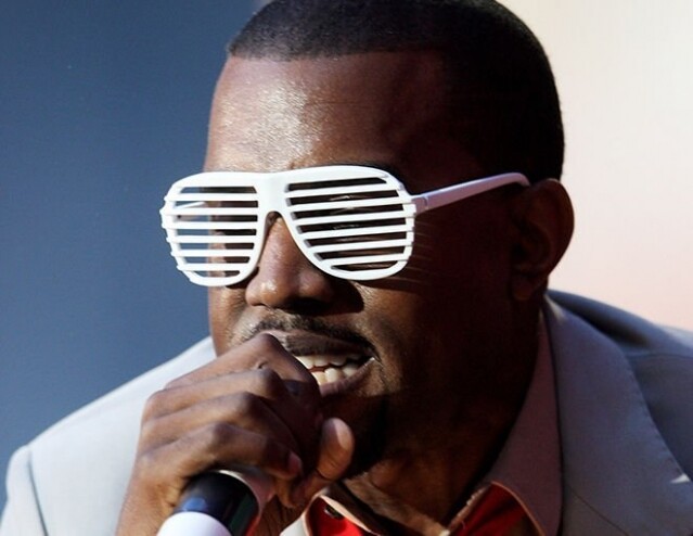 Kanye West：百葉簾眼鏡