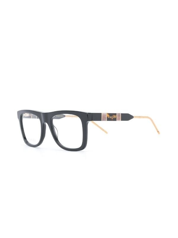 黑框眼鏡 Gucci eyewear square frame optical glasses