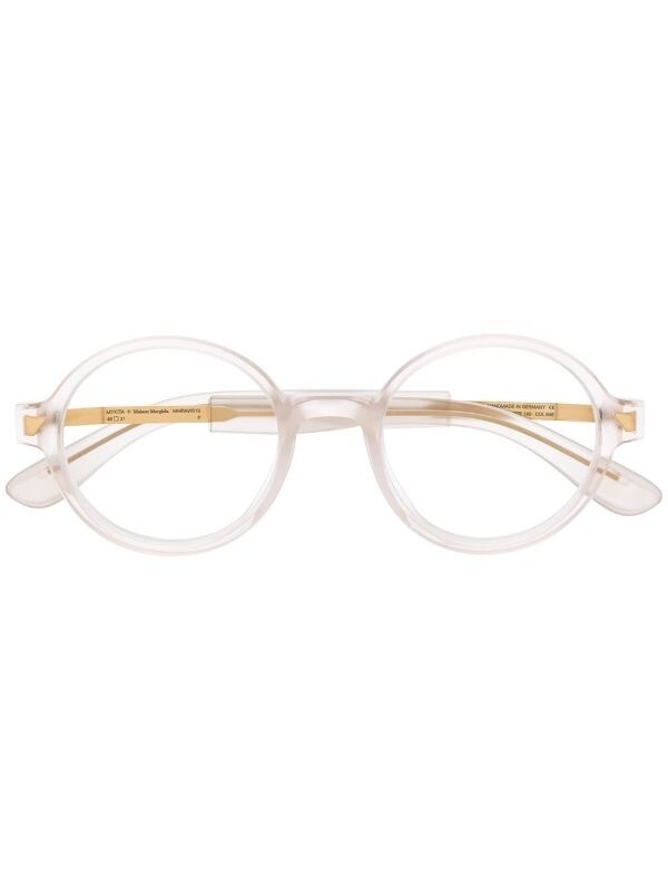 透明框眼鏡 MYKITA x Maison Margiela round-frame glasses