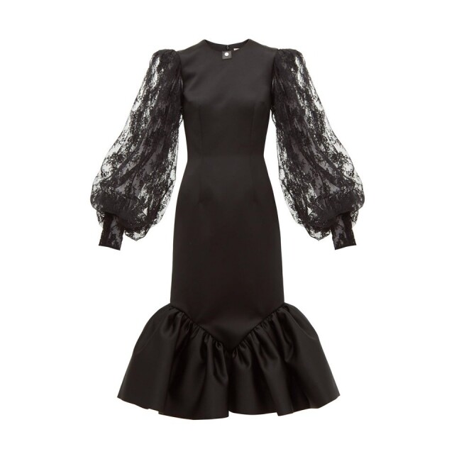 Christopher Kane 黑色喱士袖連身裙 Christopher Kane 黑色喱士袖連身裙
