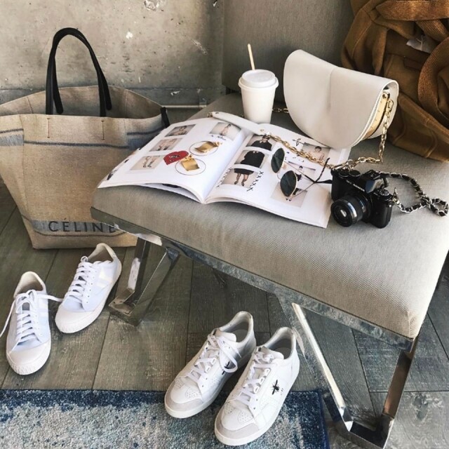 時尚界紅人 Yoyo Cao 最近經常在 Instagram 上展示的帆布袋就是 Céline 的 Cabas Phantom Large Bag。