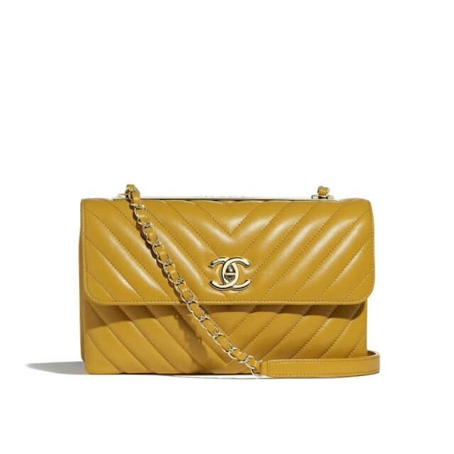 2019 Chanel 手袋推薦 14: Chanel 泥黃色手袋 2019 Chanel 手袋推薦 14: Chanel 泥黃色手袋