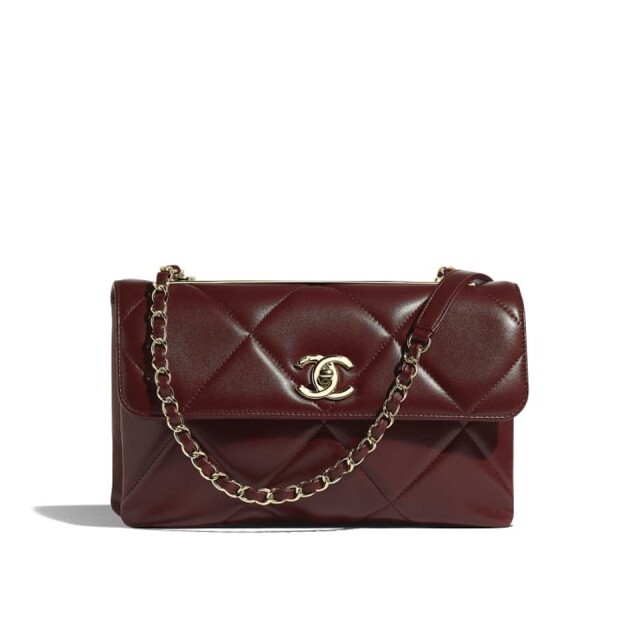 2019 Chanel 手袋推薦 22: Chanel 酒紅色 Flap bag 2019 Chanel 手袋推薦 22: Chanel 酒紅色 Flap bag