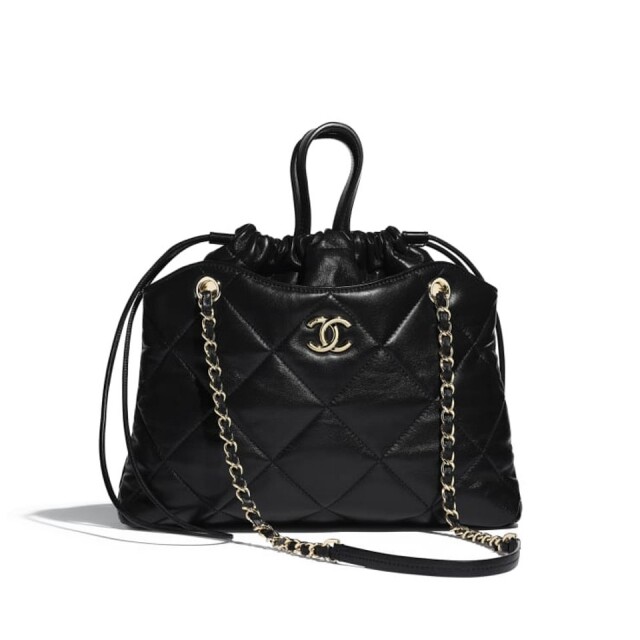 2019 Chanel 手袋推薦 24: Chanel 黑色索繩手袋