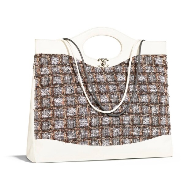 Chanel 2018 秋冬白色 Tweed 「The Chanel 31」 系列手袋 Chanel 2018 秋冬白色 Tweed 「The Chanel 31」 系列手袋