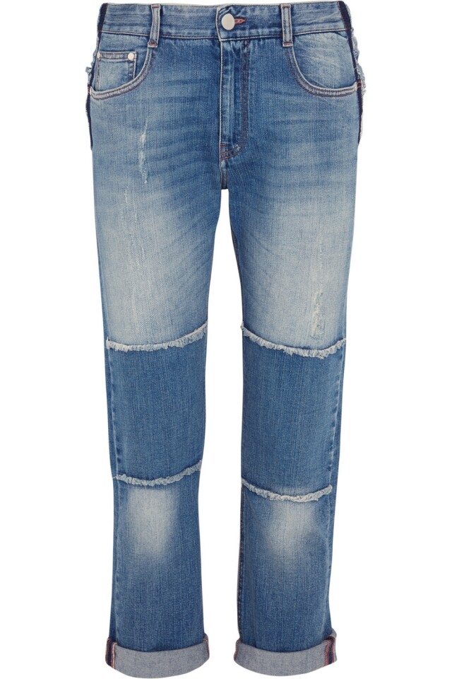Stella McCartney Patchwork Boyfriend Jeans $2,861