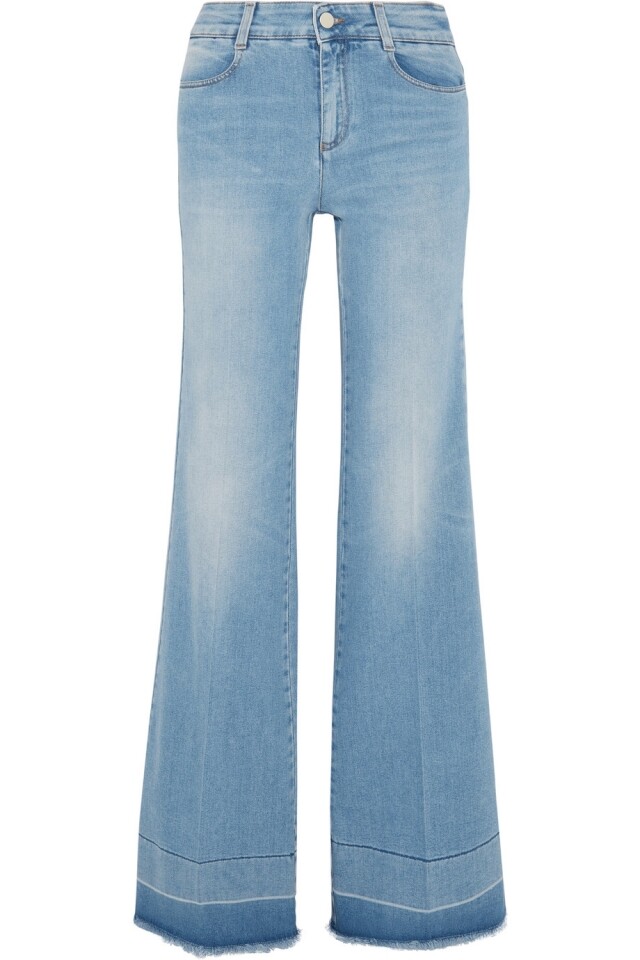 Stella McCartney Frayed Wide-leg Jeans $2,695