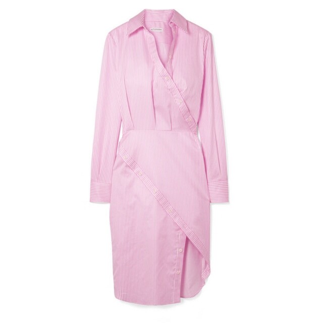 Altuzarra 粉紅色間條 shirt dress ( Net-a-porter) Altuzarra 粉紅色間條 shirt dress ( Net-a-porter)