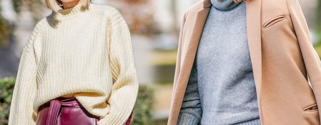 毛衣白搭易襯，還不快點學會配襯毛衣的技巧？