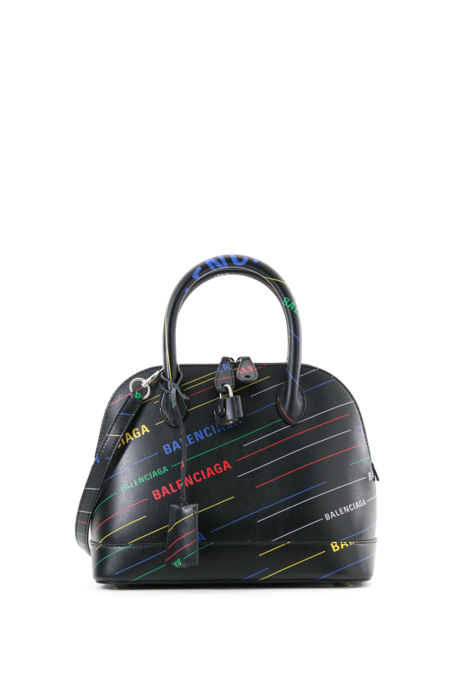 Balenciaga Ville XXS 彩色圖案皮革手袋 價錢 $15,900 ( 半價後:$7,950) Balenciaga Ville XXS 彩色圖案皮革手袋 價錢 $15,900 ( 半價後:$7,950)