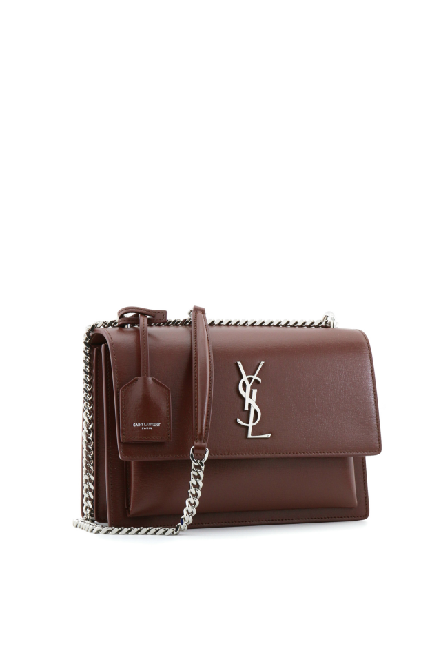 Saint Laurent Paris sunset 酒紅色皮革手袋 價錢 $18,400 (半價後:$9,200) Saint Laurent Paris sunset 酒紅色皮革手袋 價錢 $18,400 (半價後:$9,200)