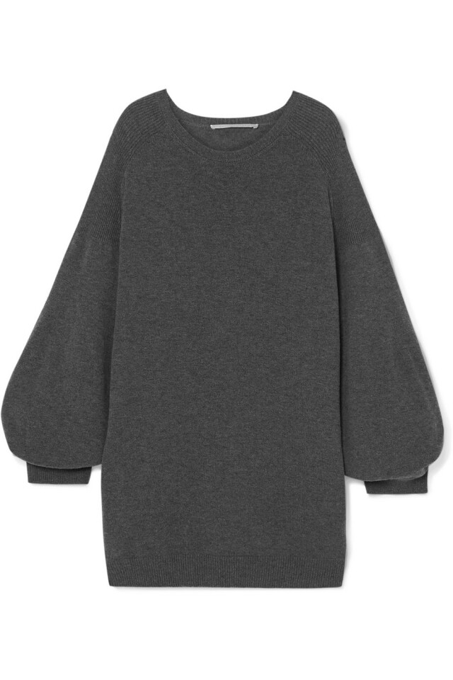 Stella Mccartney 混色羊毛迷你連身裙@Net-A-Porter Stella Mccartney 混色羊毛迷你連身裙@Net-A-Porter