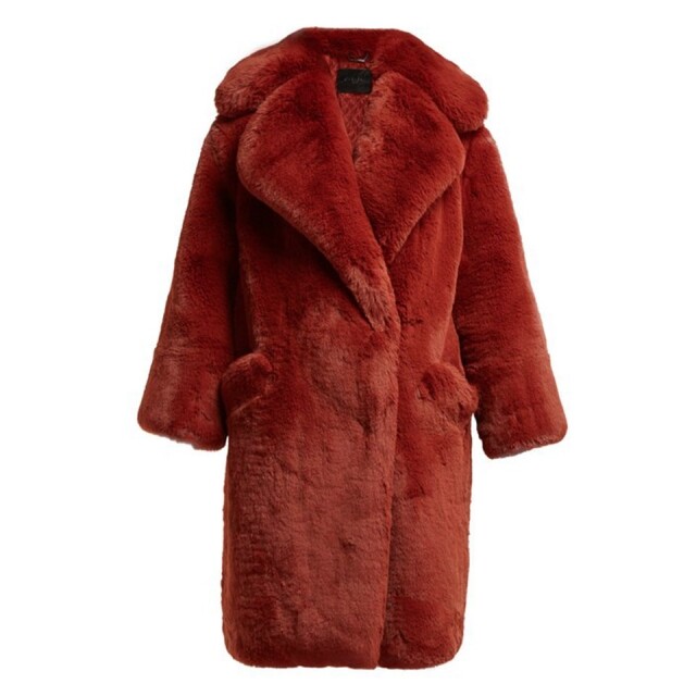 Givenchy Faux-fur coat $45,600 (Matchesfashion)