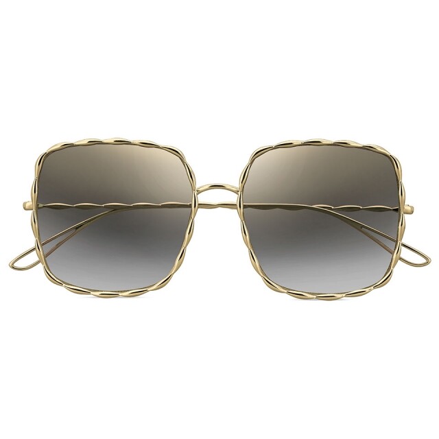 Elie Saab 金色框太陽眼鏡