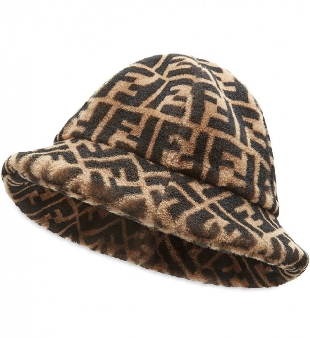 FENDI FF Cloche Hat