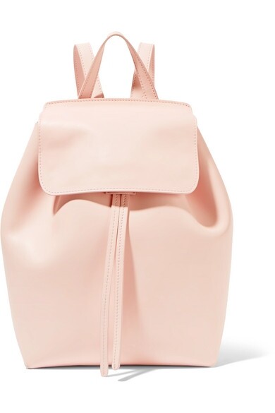Mansur Gavriel 粉紅色皮背囊(net-a-porter.com) Mansur Gavriel 粉紅色皮背囊(net-a-porter.com)
