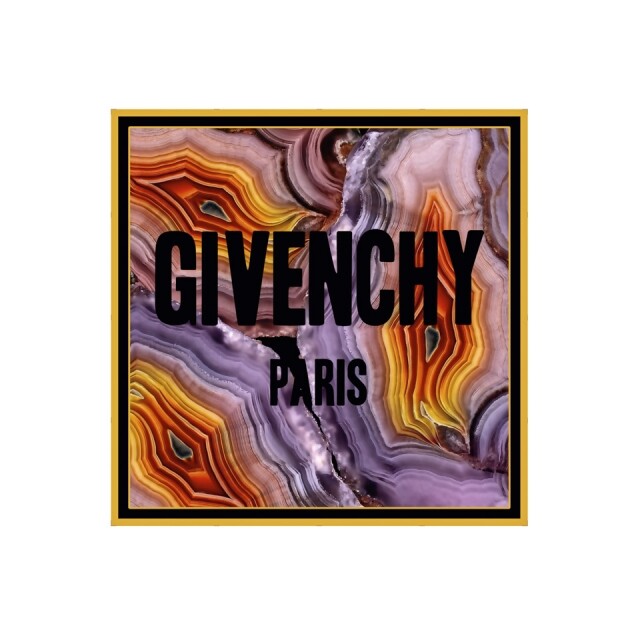 Givenchy 彩色圖案絲巾