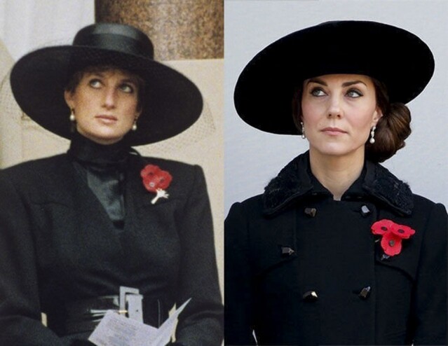 凱特王妃總是模仿戴安娜王妃的衣著打扮？兩代皇妃的時尚穿衣法