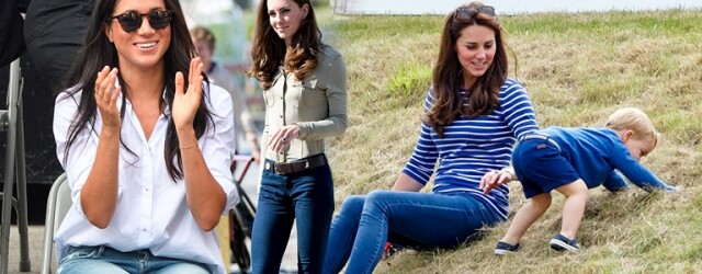 王妃皇后的牛仔褲穿搭：凱特王妃、梅根王妃的優雅演繹