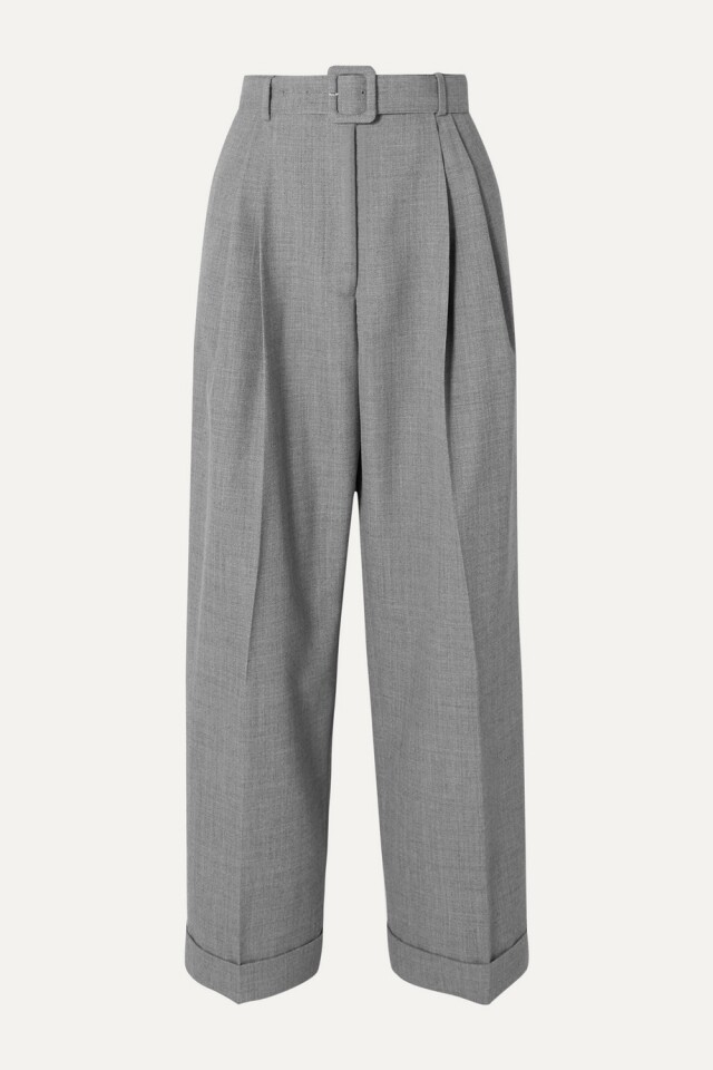 Dries Van Noten 繫腰帶直腳褲 $4,065 @Net-a-porter Dries Van Noten 繫腰帶直腳褲 $4,065 @Net-a-porter