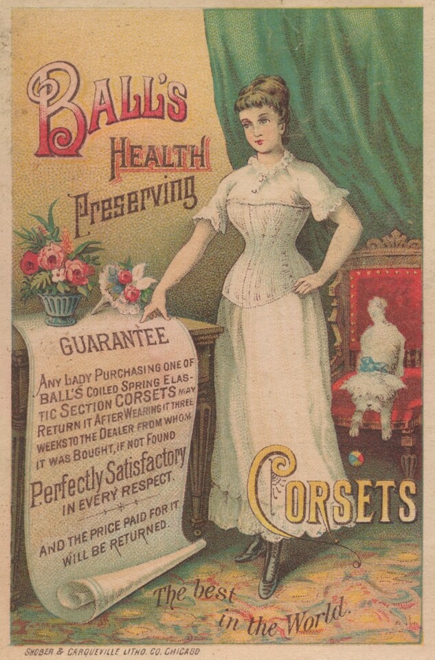 1900 年代：緊身胸衣 Corset