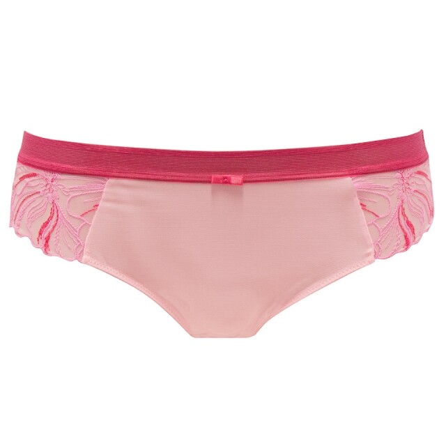 Victoria's Secret 粉紅色綴深紅橡筋內褲